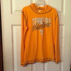 Tennessee Volunteers Thin Orange Hoodie Boys Large L 14
